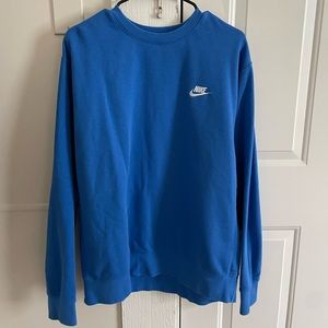 Nike blue crewneck